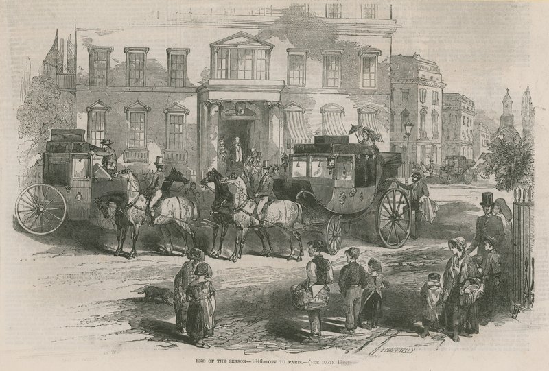 End of the Season 1846 - Off to Paris by English School