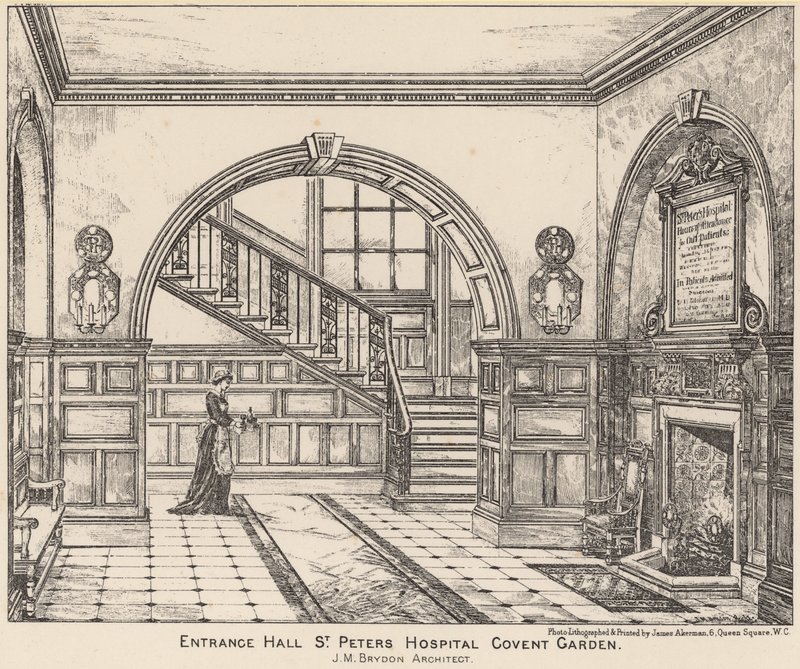 Entrance hall to St Peter