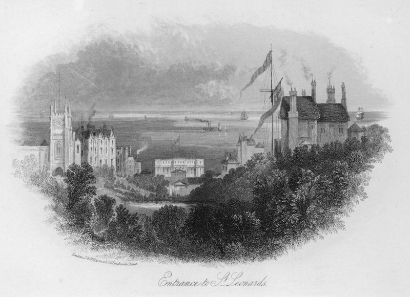 Entrance to St Leonards by English School