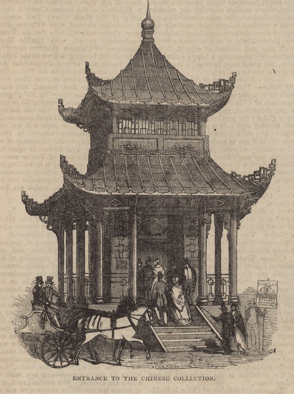Entrance to the Chinese Collection by English School
