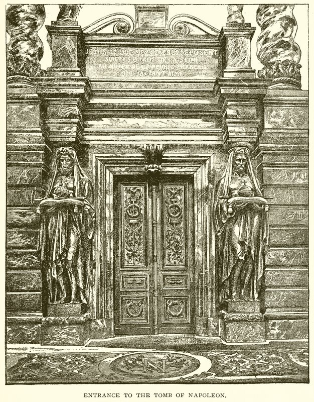 Entrance to the Tomb of Napoleon by English School