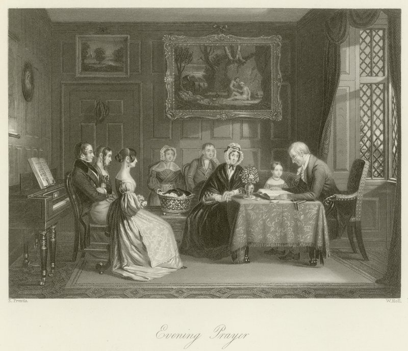 Evening Prayer by English School