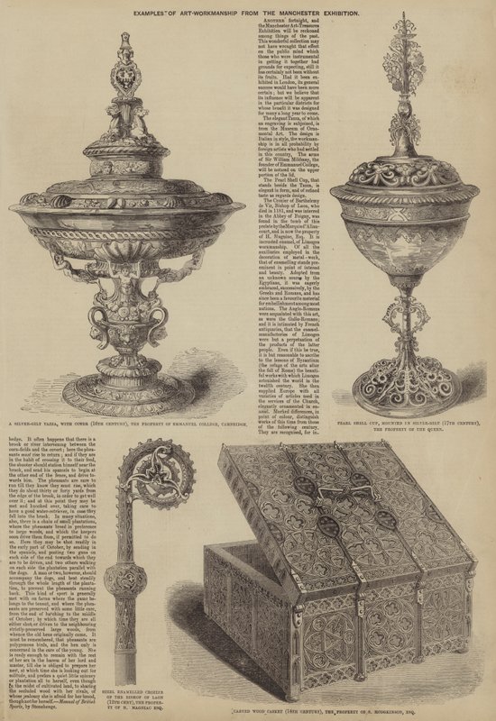Examples of Art-Workmanship from the Manchester Exhibition by English School