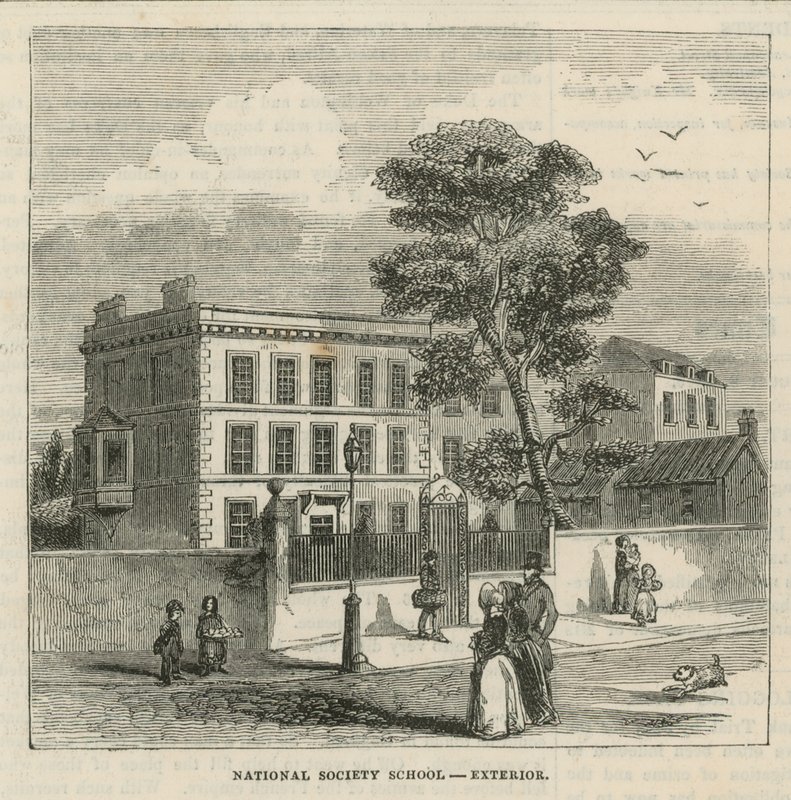 Exterior of the National Society School by English School