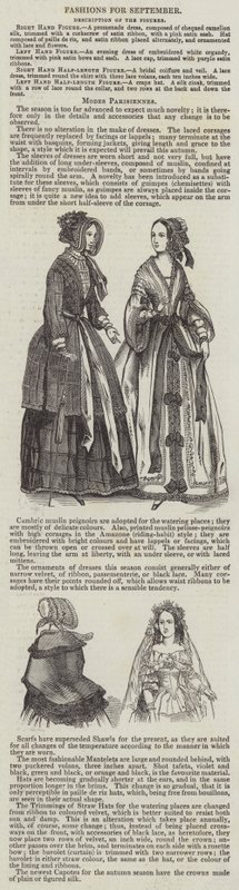 Fashions for September by English School