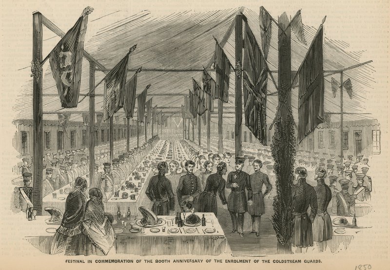 Festival in commemoration of the 200th anniversary of the Coldstream Guard by English School