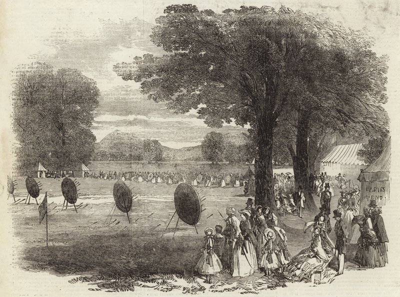 Fête of the Worcestershire Archery Society by English School