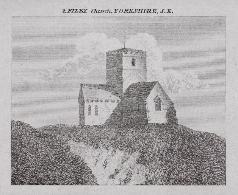 Filey Church, Yorkshire by English School