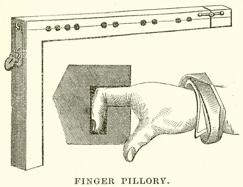 Finger Pillory by English School