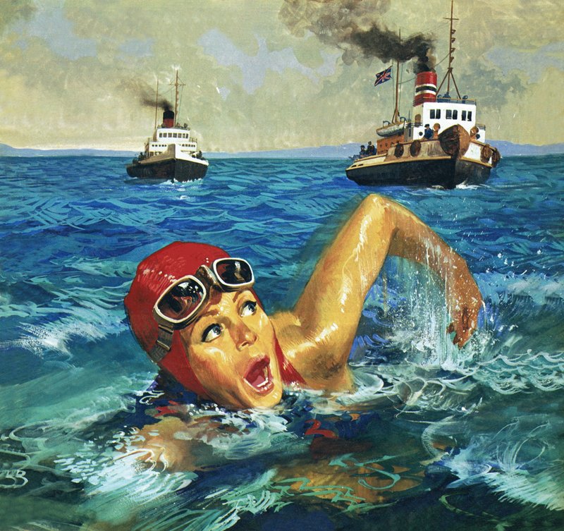 First Woman to Swim the Channel: Gertrude Ederle by English School