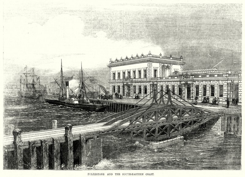 Folkestone and the South-Eastern Coast by English School