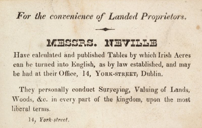 For the Convenience of Landed Proprietors by English School