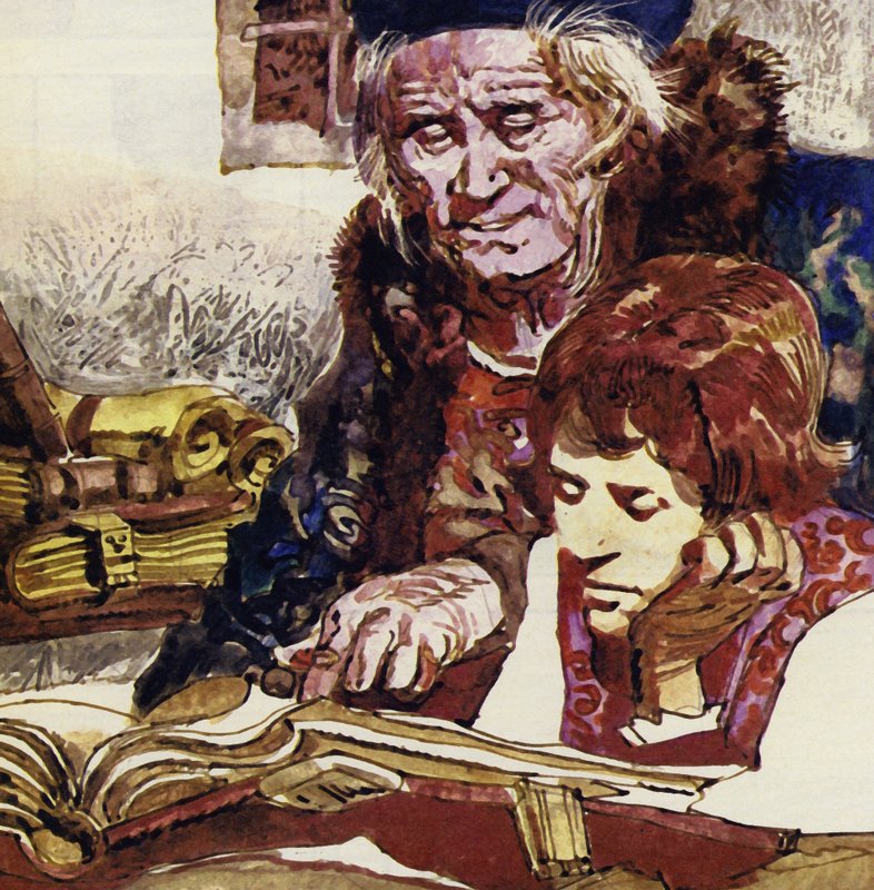 Francois was taught by a priest who became his benefactor by English School