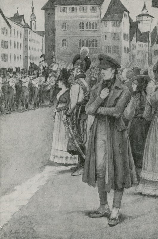 Franz Schubert Listens to His Music by English School