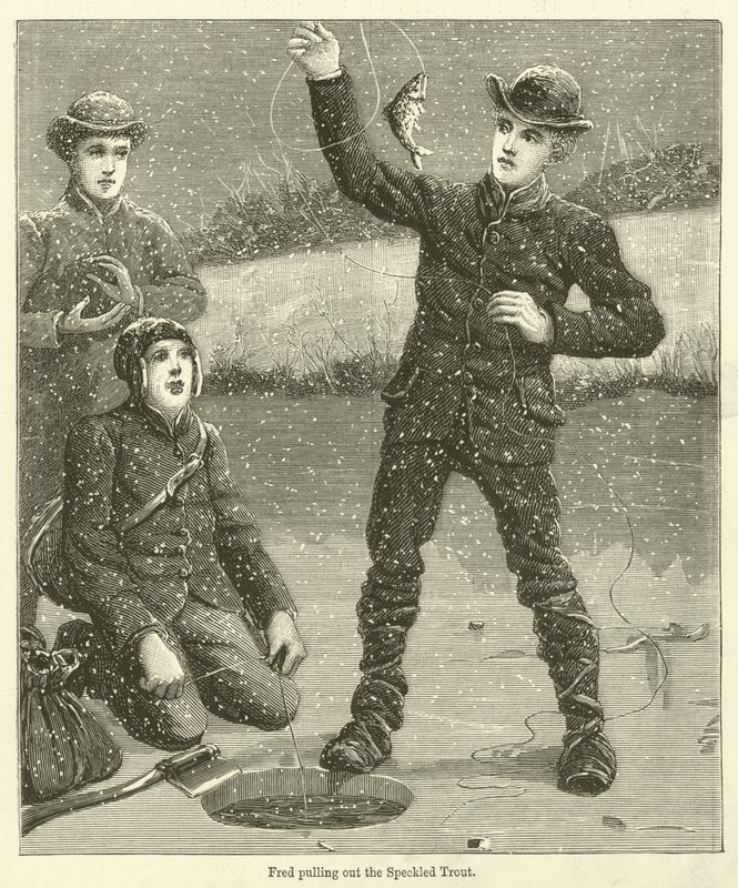 Fred Pulling Out the Speckled Trout by English School