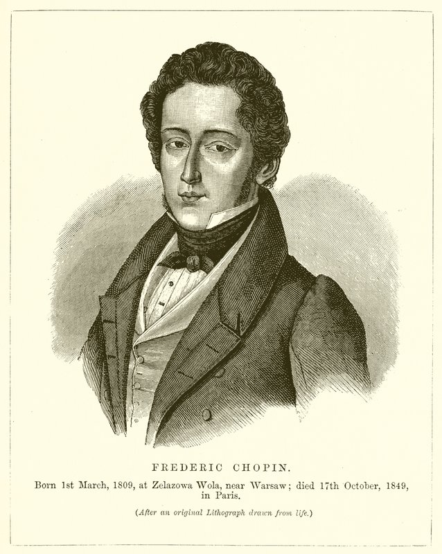 Frederic Chopin by English School