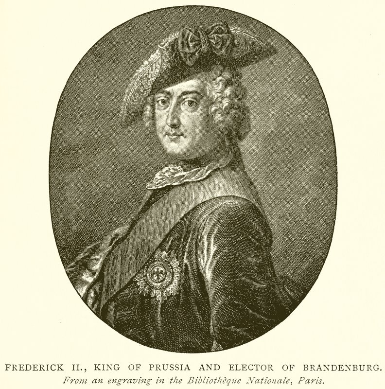 Frederick II, King of Prussia and Elector of Brandenburg by English School