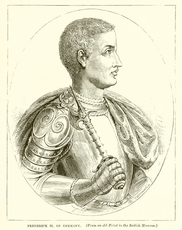 Frederick II of Germany by English School
