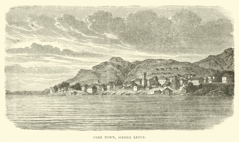 Free Town, Sierra Leone by English School