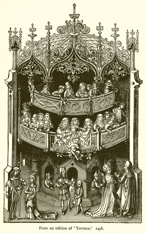From an Edition of Terence. 1496 by English School