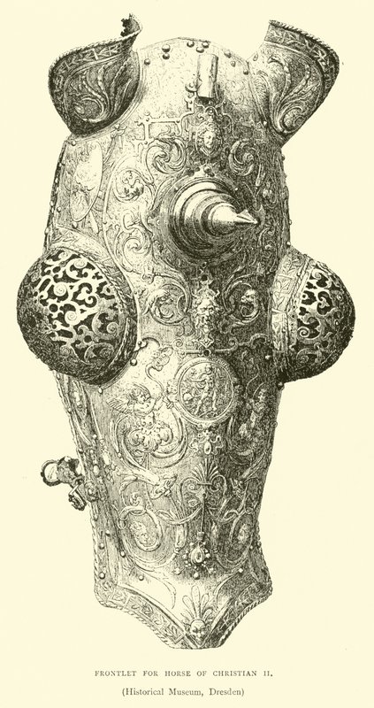 Frontlet for Horse of Christian II by English School