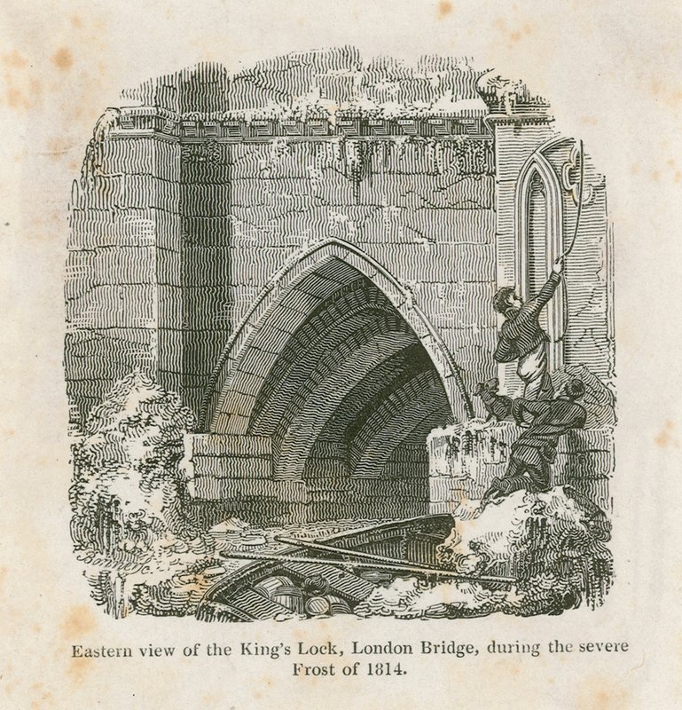 Frost Fair of 1814 by English School