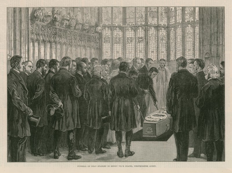 Funeral of Dean Stanley in Henry VII