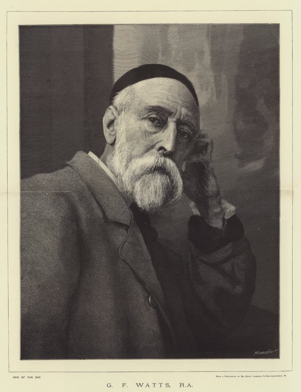 G F Watts, RA by English School