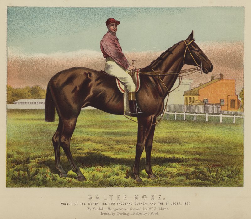 Galtee More, Winner of the Derby, the Two Thousand Guineas and the St Leger by English School