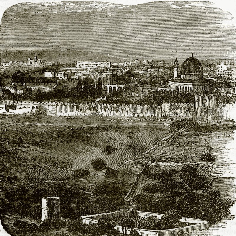 Garden of Gethsemane by English School