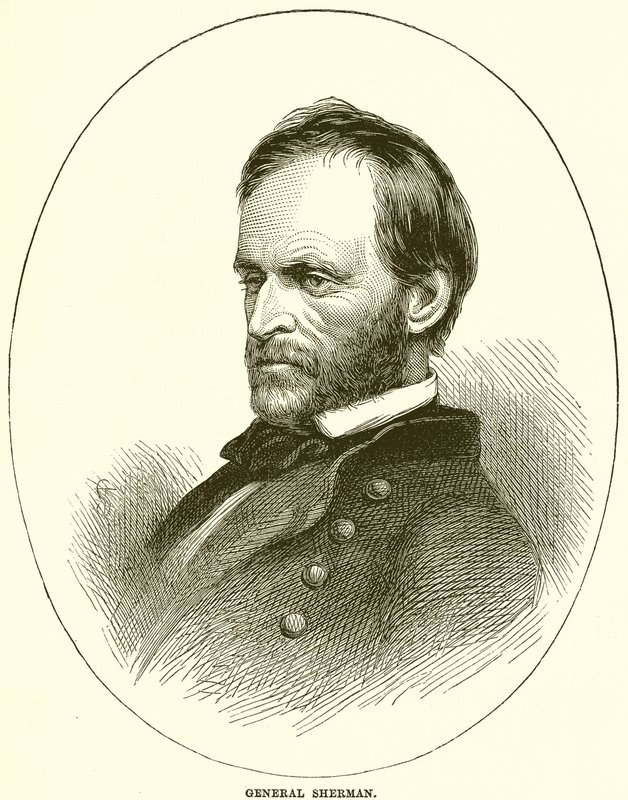General Sherman by English School
