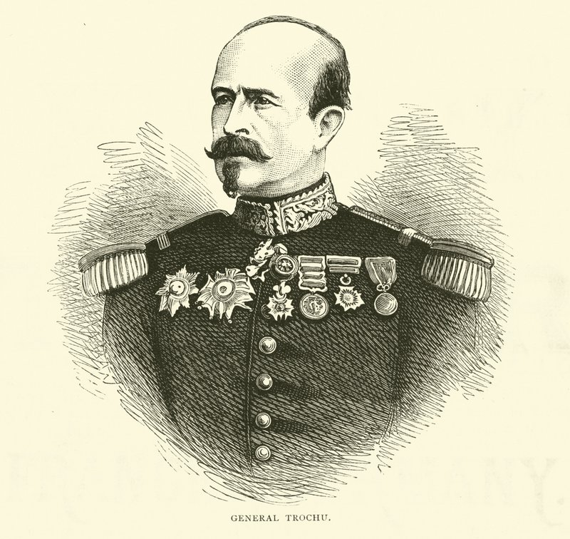 General Trochu, September 1870 by English School