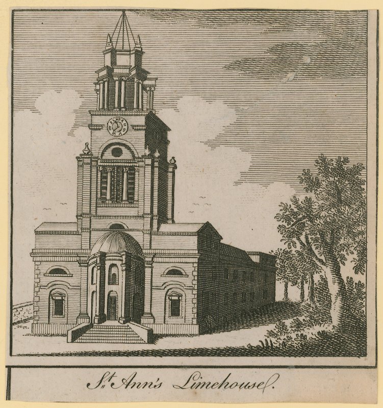 General View of the Church of St Ann by English School