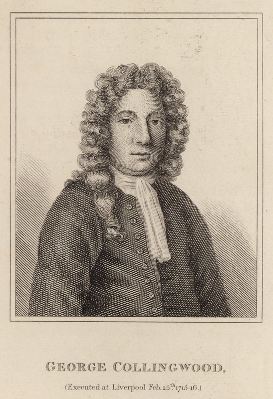 George Collingwood, Executed at Liverpool 25 February 1715-16 by English School