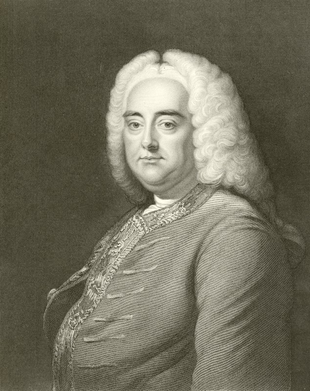 George Frideric Handel by English School