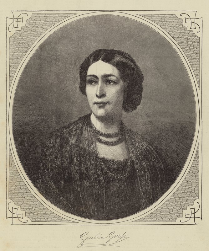 Giulia Grisi by English School
