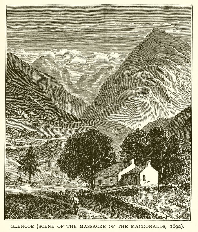 Glencoe (Scene of the Massacre of the Macdonalds, 1692) by English School