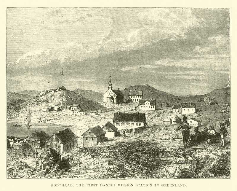 Godthaab, the First Danish Mission Station in Greenland by English School