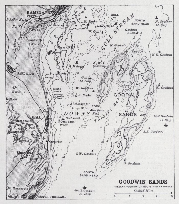 Goodwin Sands by English School