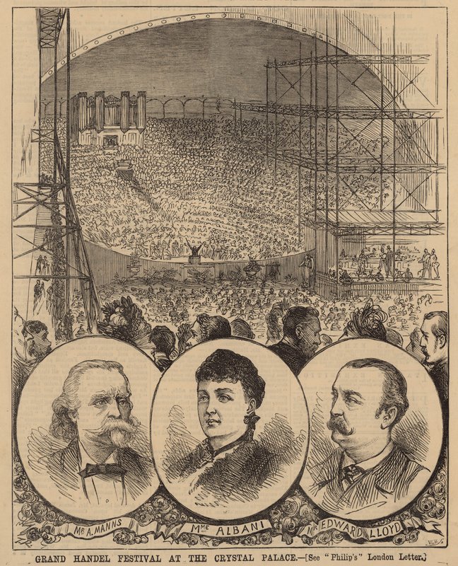 Grand Handel Festival at the Crystal Palace by English School