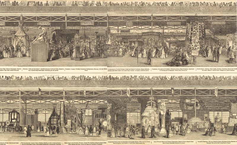 Great Exhibition 1851 by English School