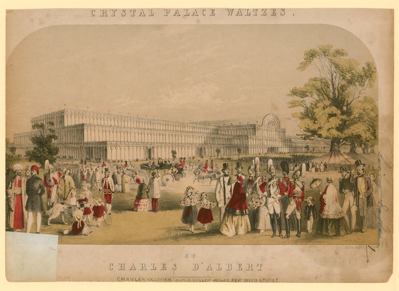 Great Exhibition, 1851 by English School