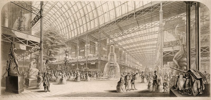Great Exhibition, 1851 by English School