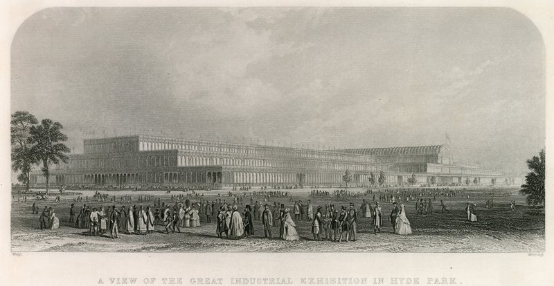 Great Exhibition, 1851 by English School