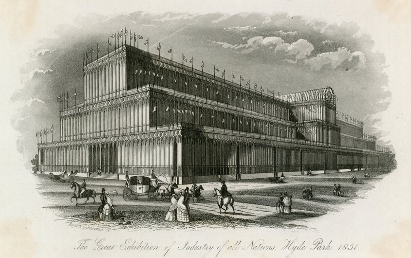 Great Exhibition, 1851 by English School