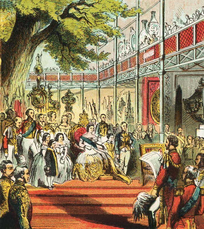 Great Exhibition of 1851 by English School