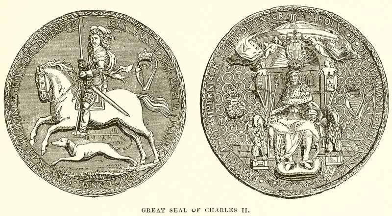 Great Seal of Charles II by English School