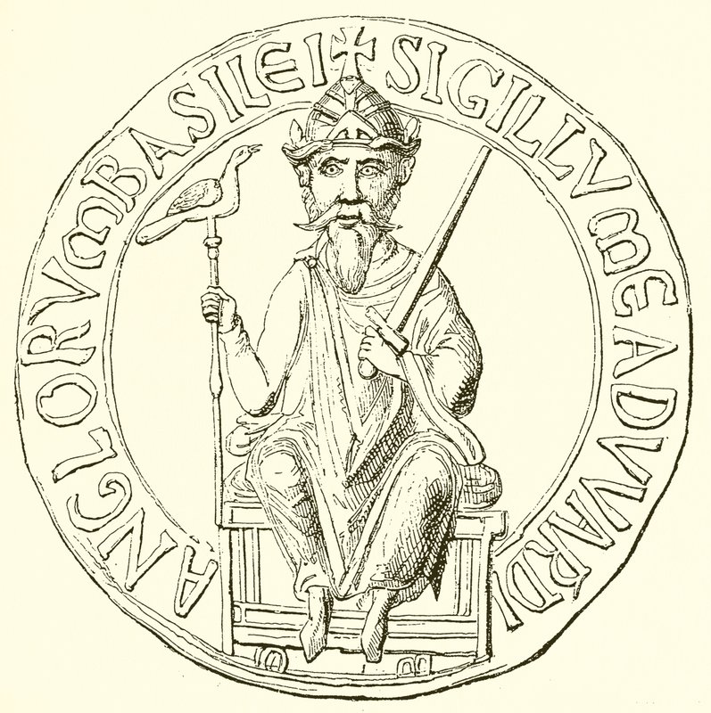 Great Seal of Edward the Confessor by English School