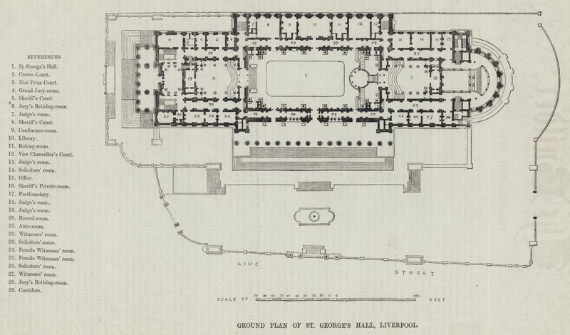 Ground Plan of St George