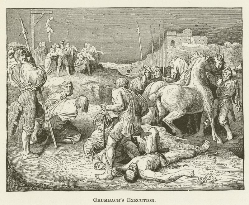 Grumbachs Execution by English School